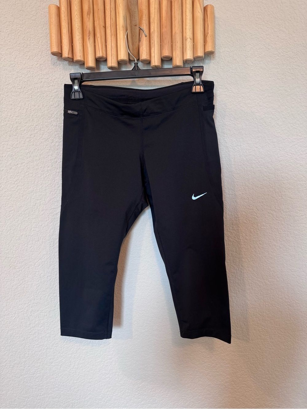 Nike Black Dri-FIT Capri Leggings | Size Small | Running & Training - Picture 2 of 11